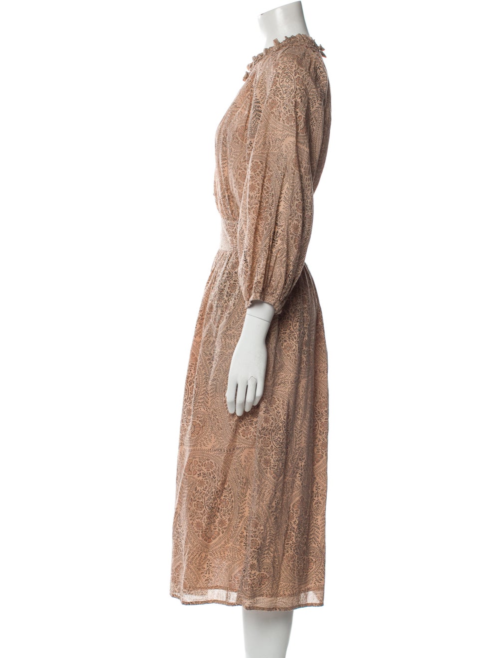 Cleobella Animal Print Long Dress - image 2
