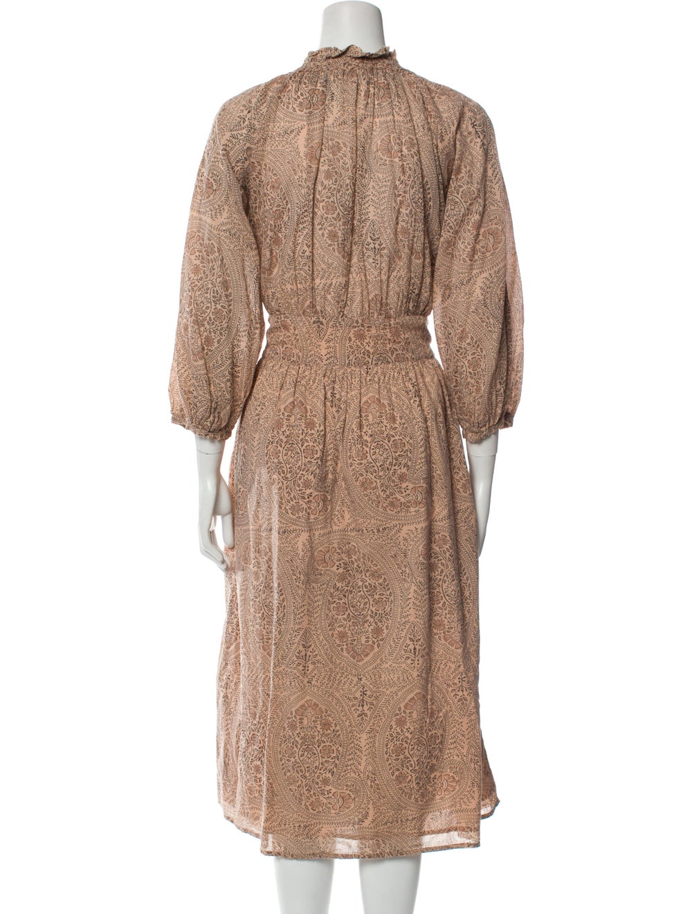 Cleobella Animal Print Long Dress - image 3