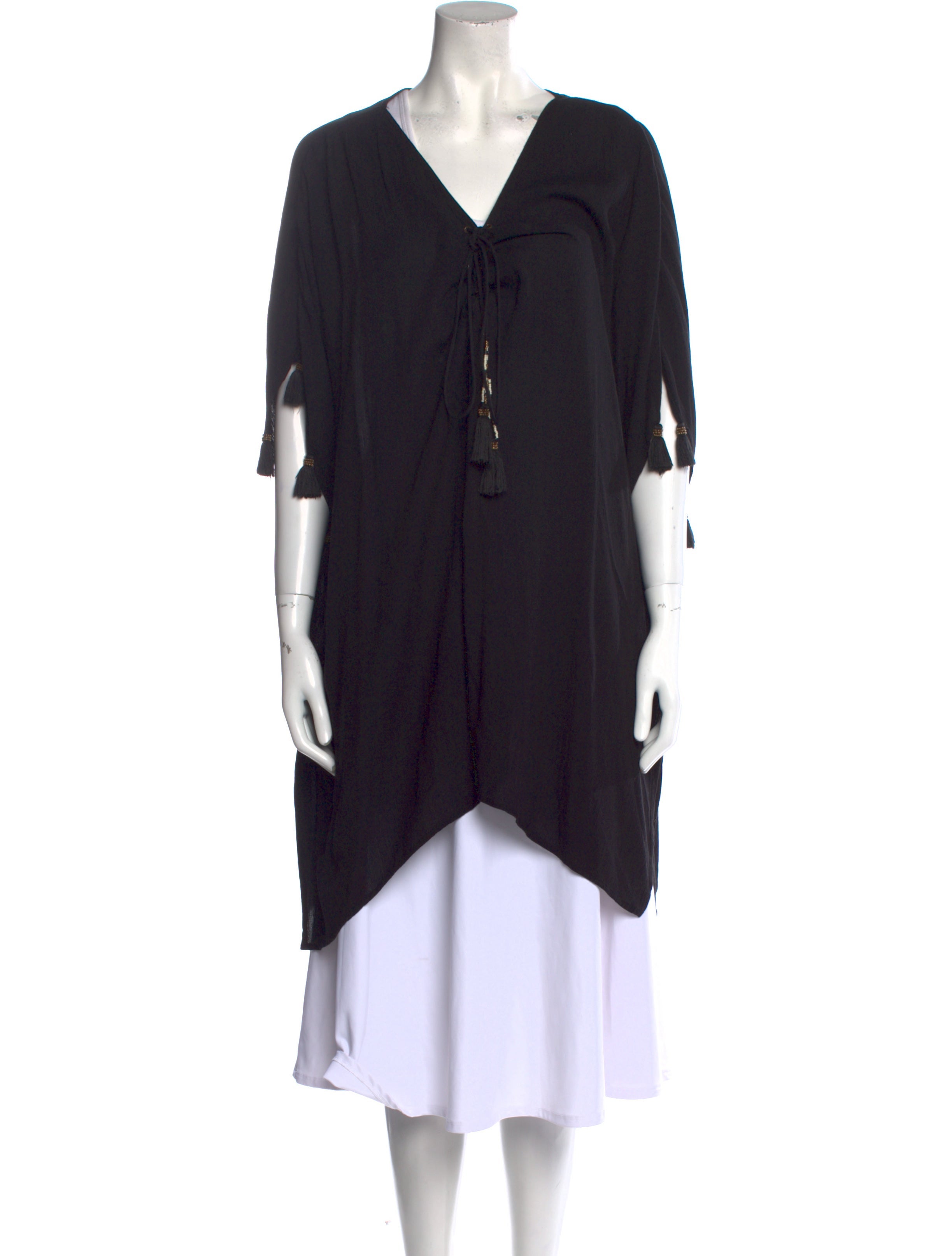 Cleobella V-Neck Mini Dress