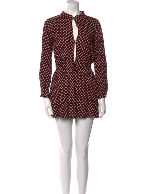 Cleobella Polka Dot Print Mini Dress