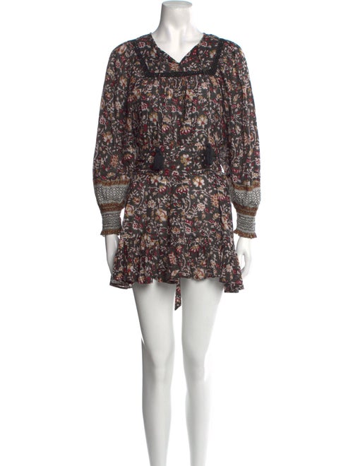 Cleobella Floral Print Mini Dress