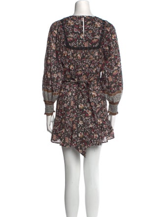 Cleobella Floral Print Mini Dress