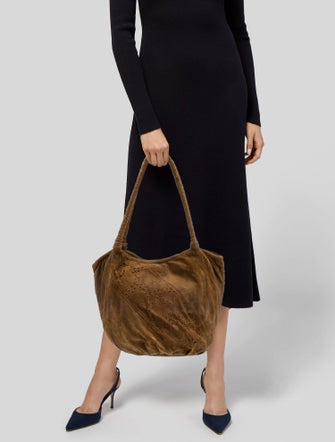 Cleobella Suede Shoulder Bag