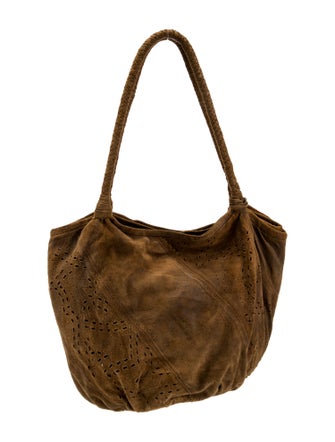 Cleobella Suede Shoulder Bag