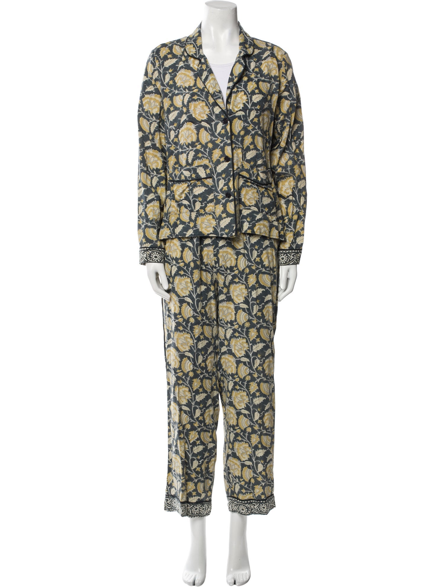 Cleobella Floral Print Pant Set