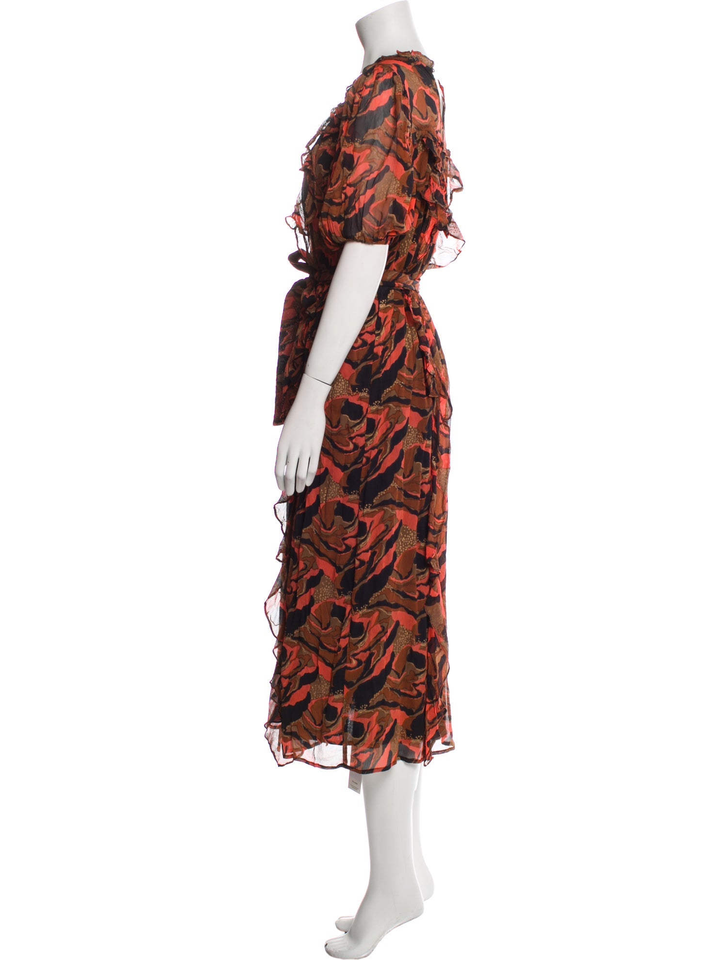 Cleobella Printed Midi Length Dress