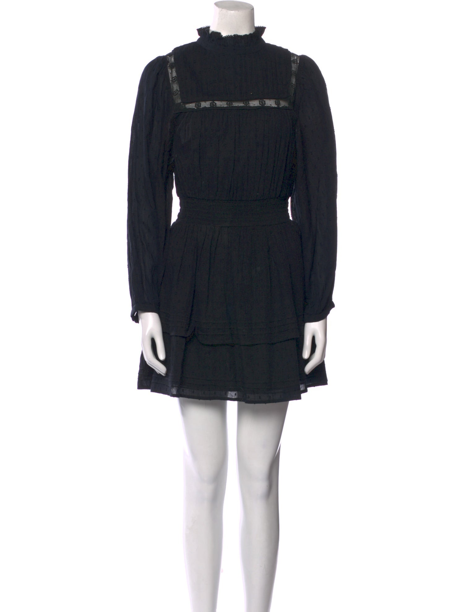 Cleobella Mock Neck Mini Dress