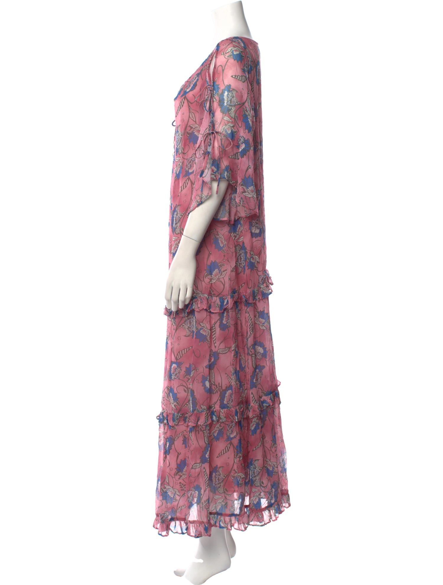 Cleobella Floral Print Long Dress