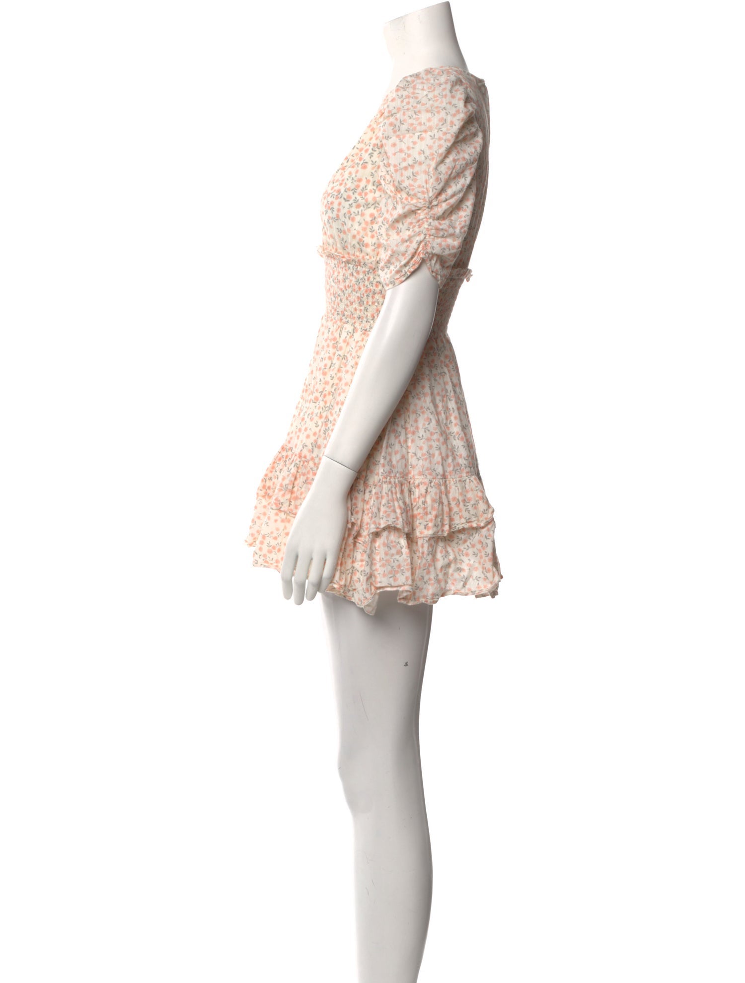 Cleobella Floral Print Mini Dress