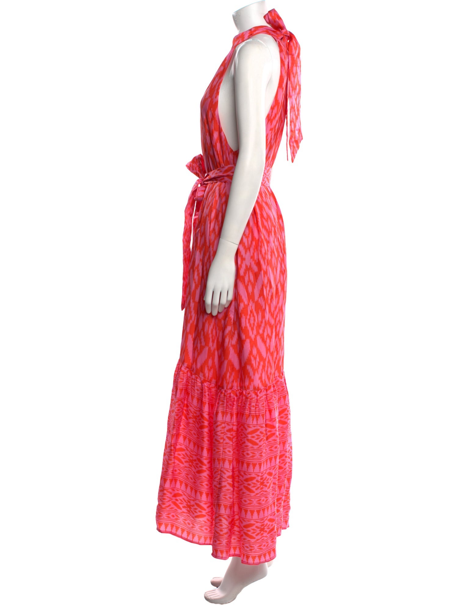 Cleobella Animal Print Long Dress