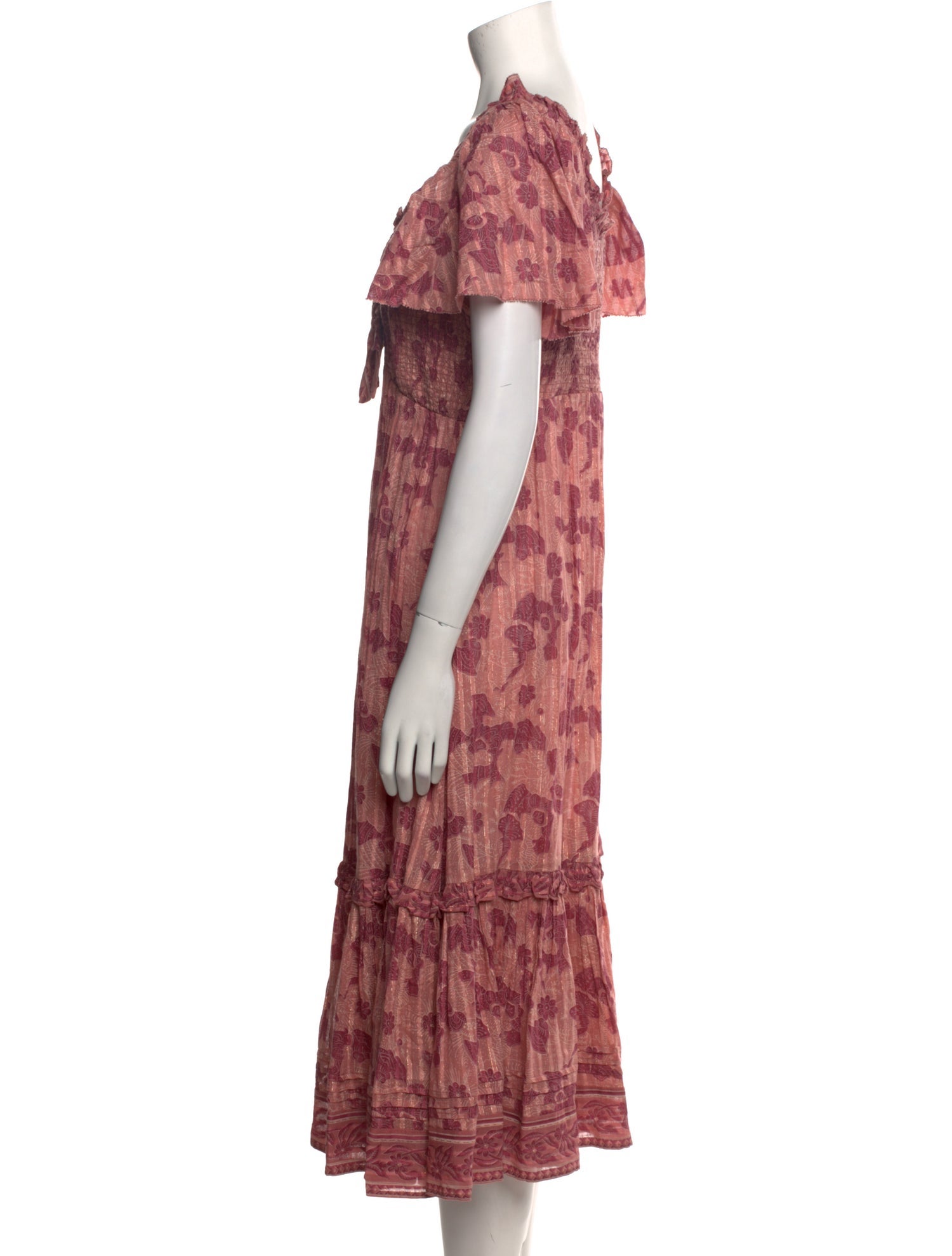 Cleobella Printed Midi Length Dress