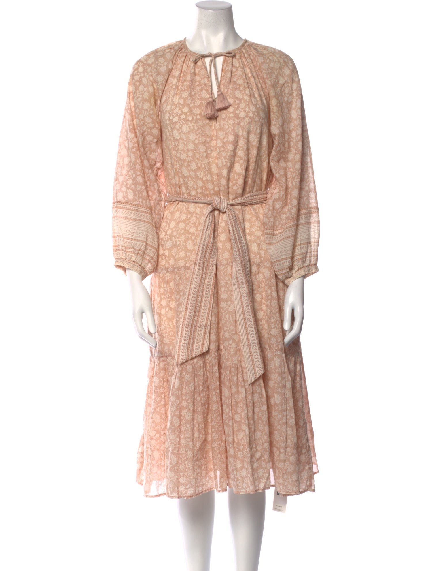 Cleobella Paisley Print Midi Length Dress