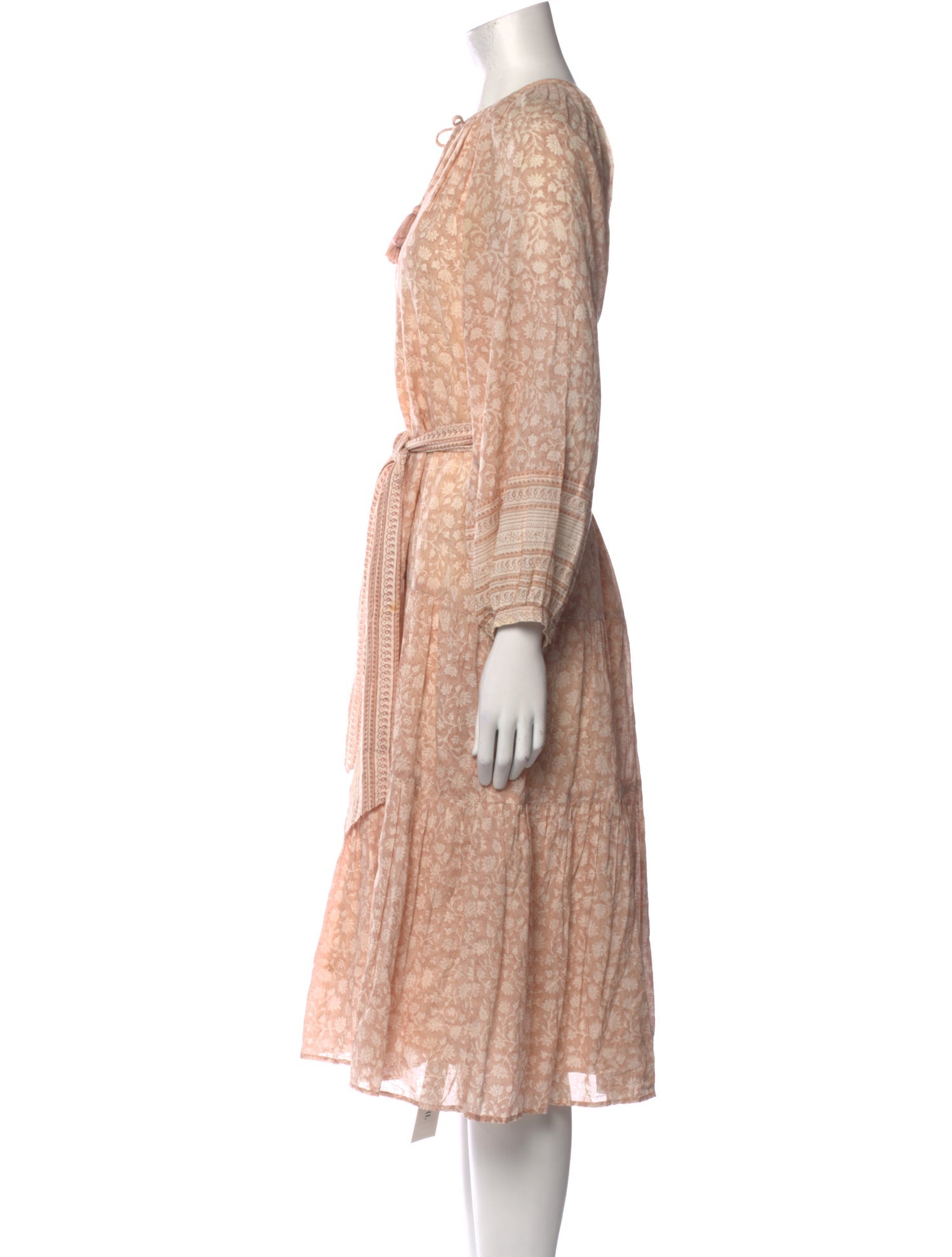 Cleobella Paisley Print Midi Length Dress