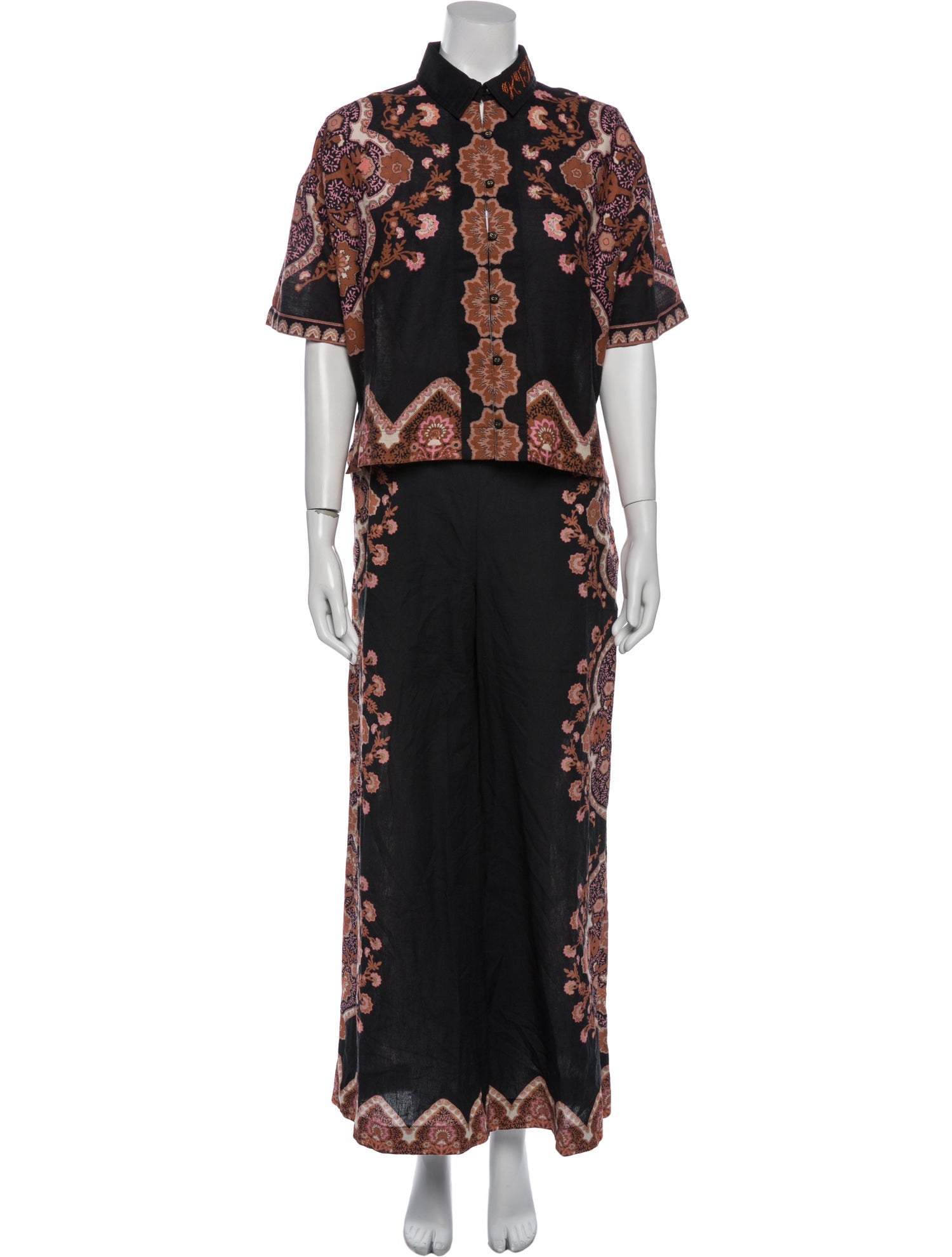 Cleobella Floral Print Pantsuit