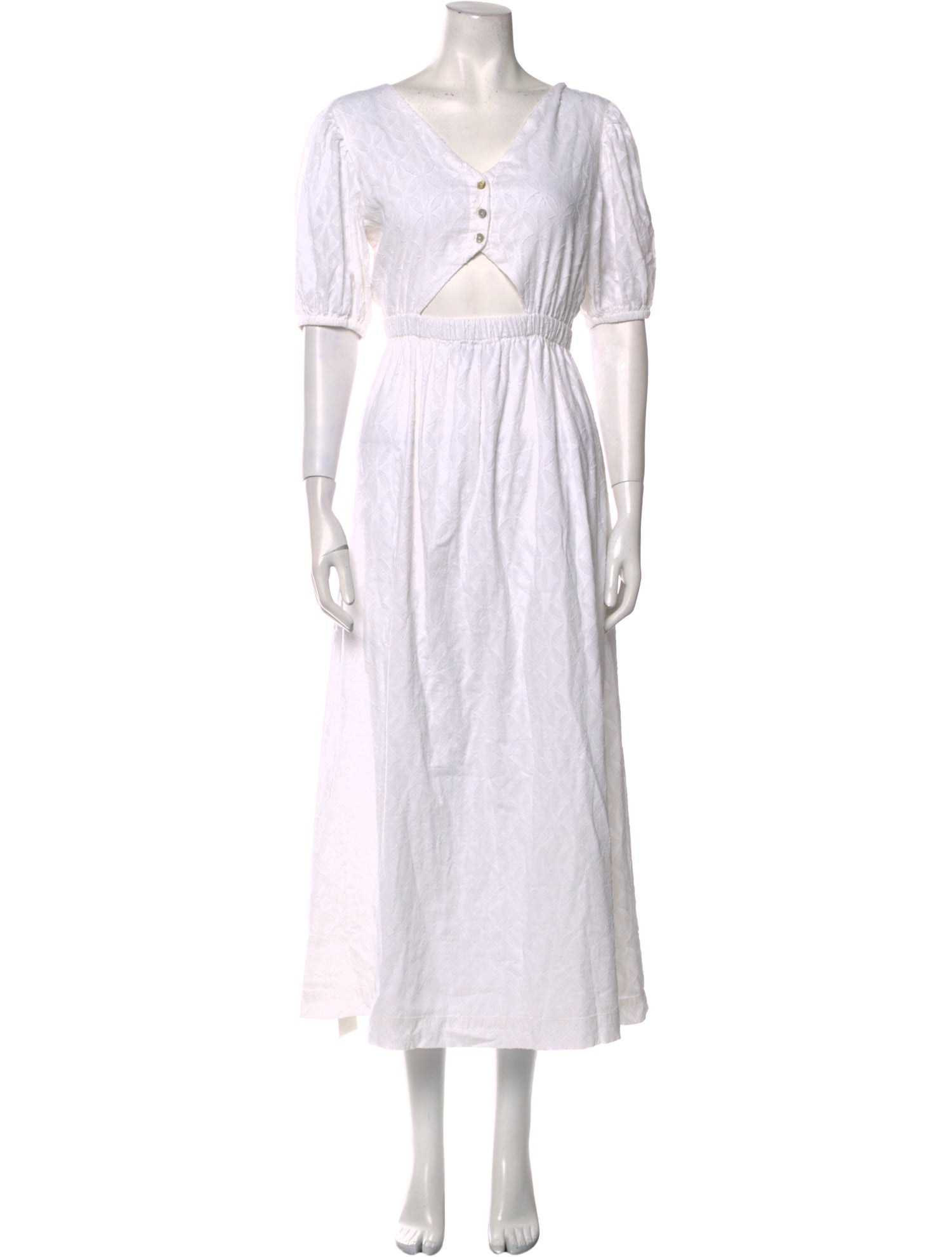 Cleobella V-Neck Long Dress