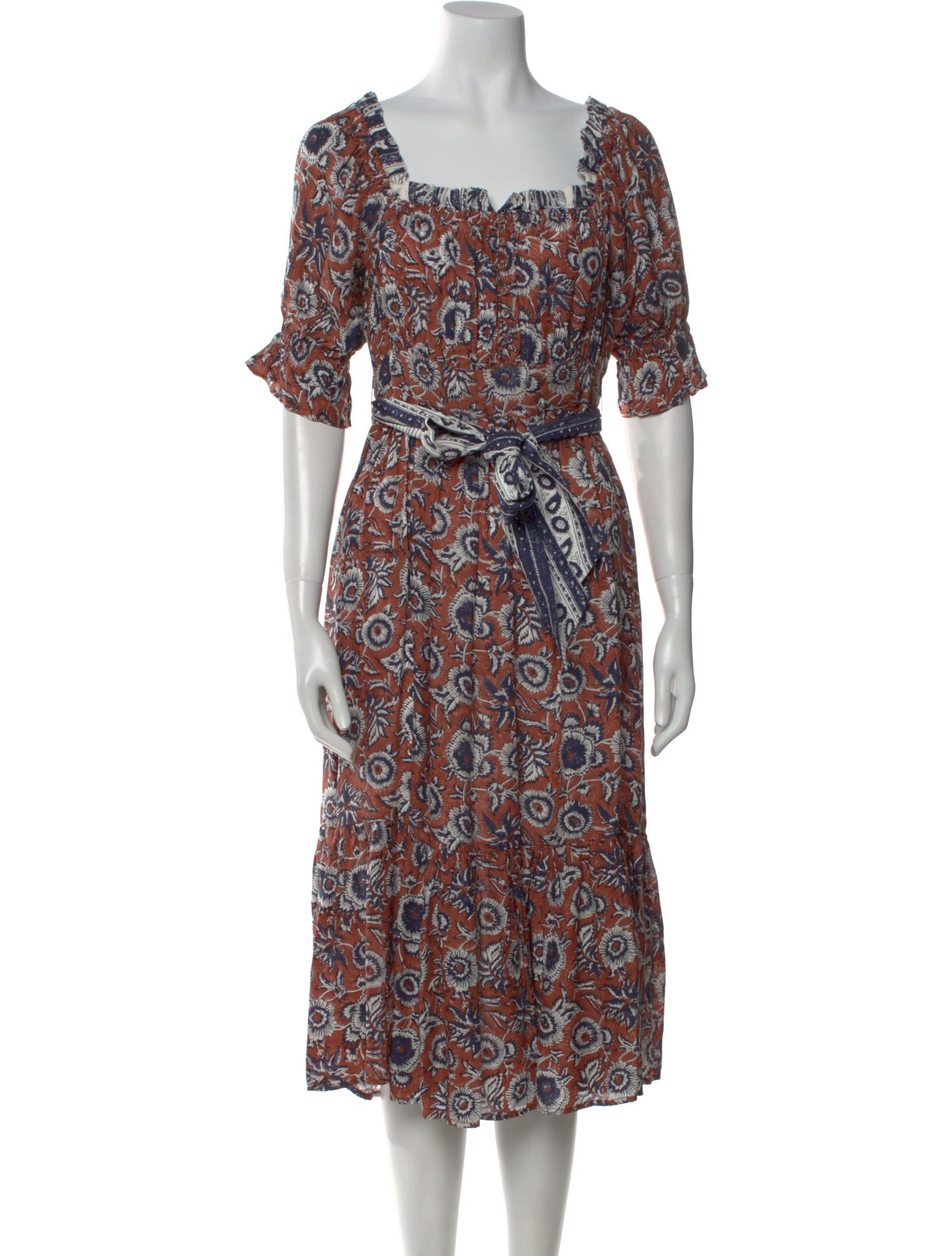 Cleobella Printed Midi Length Dress