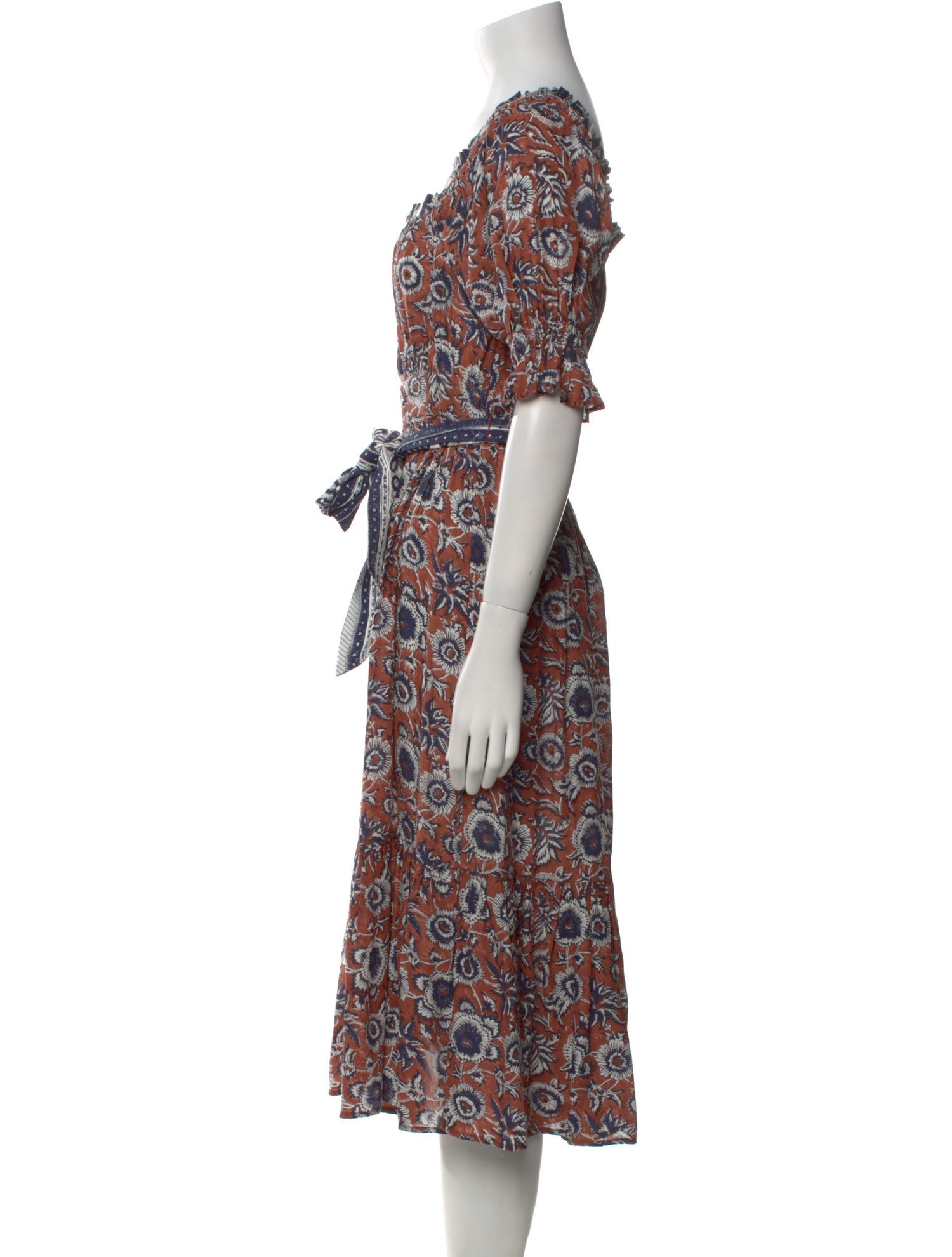 Cleobella Printed Midi Length Dress