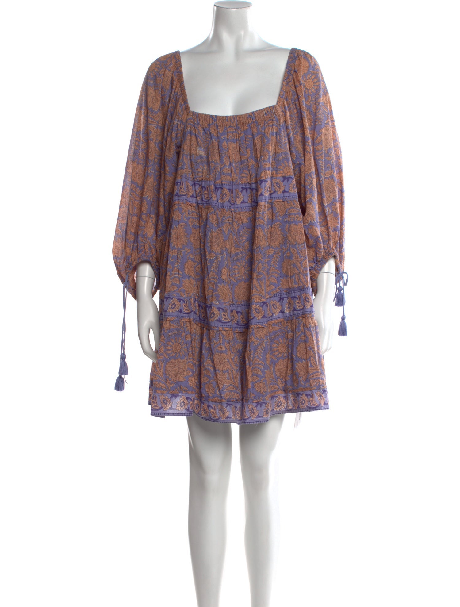 Cleobella Floral Print Mini Dress