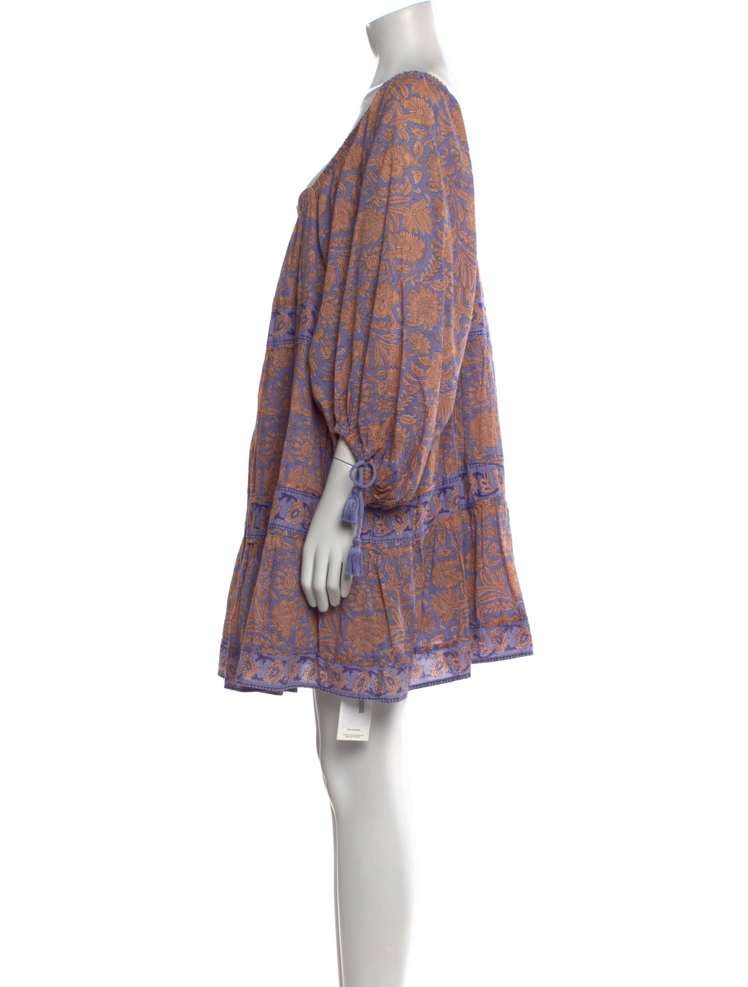 Cleobella Floral Print Mini Dress