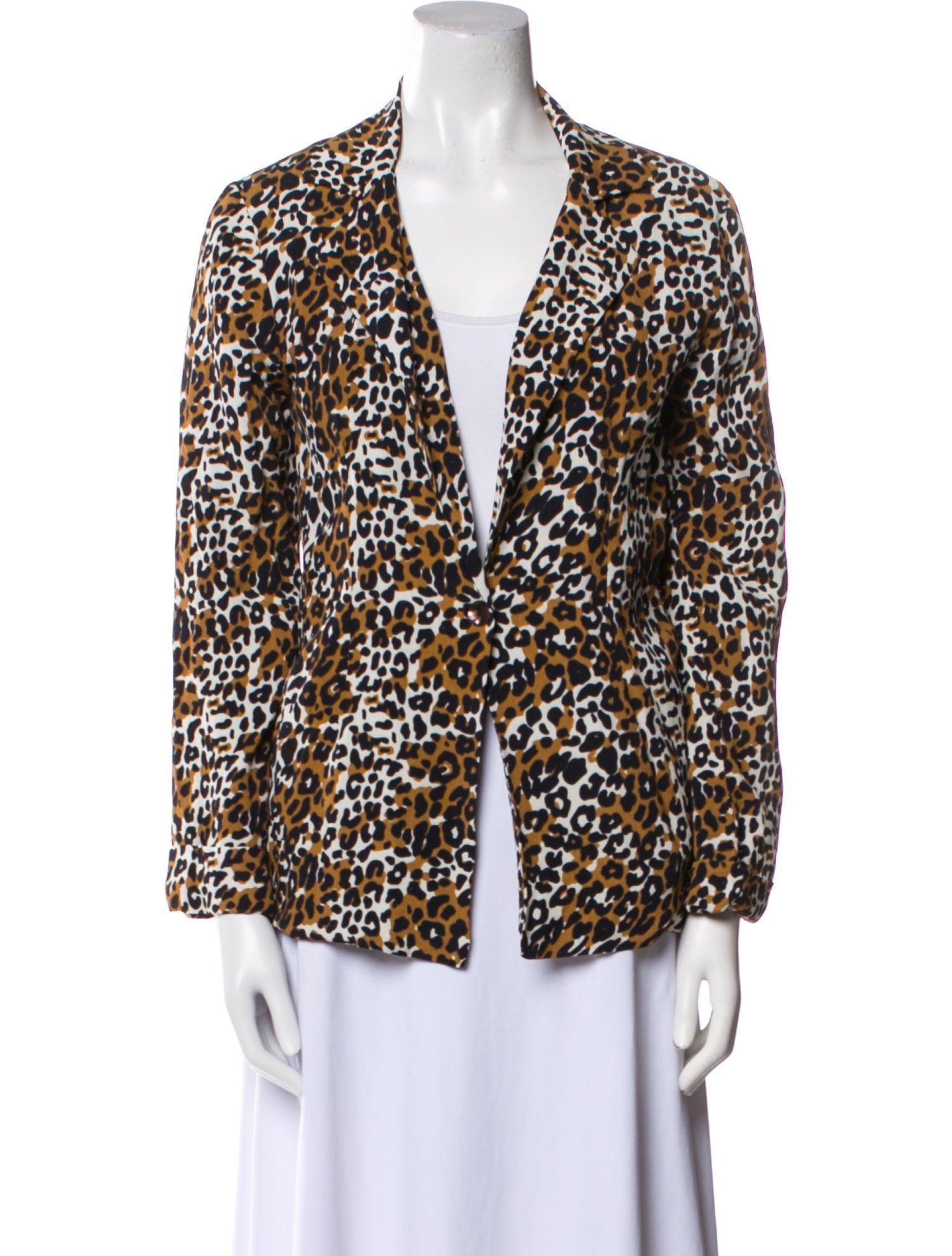 Cleobella Animal Print Blazer