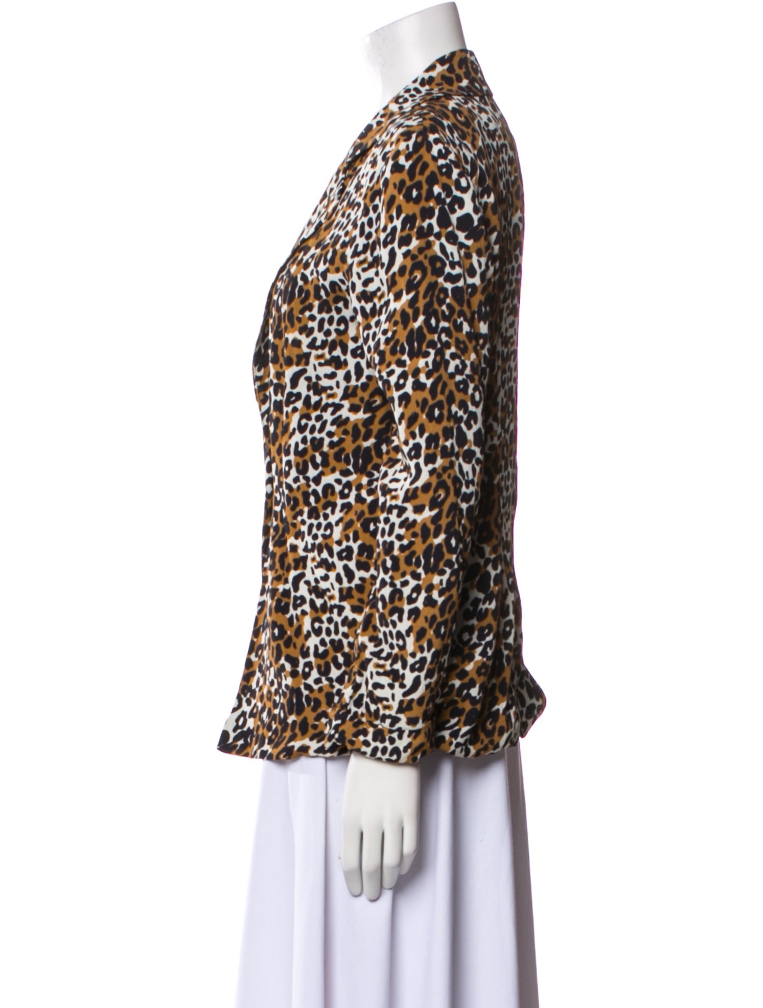 Cleobella Animal Print Blazer