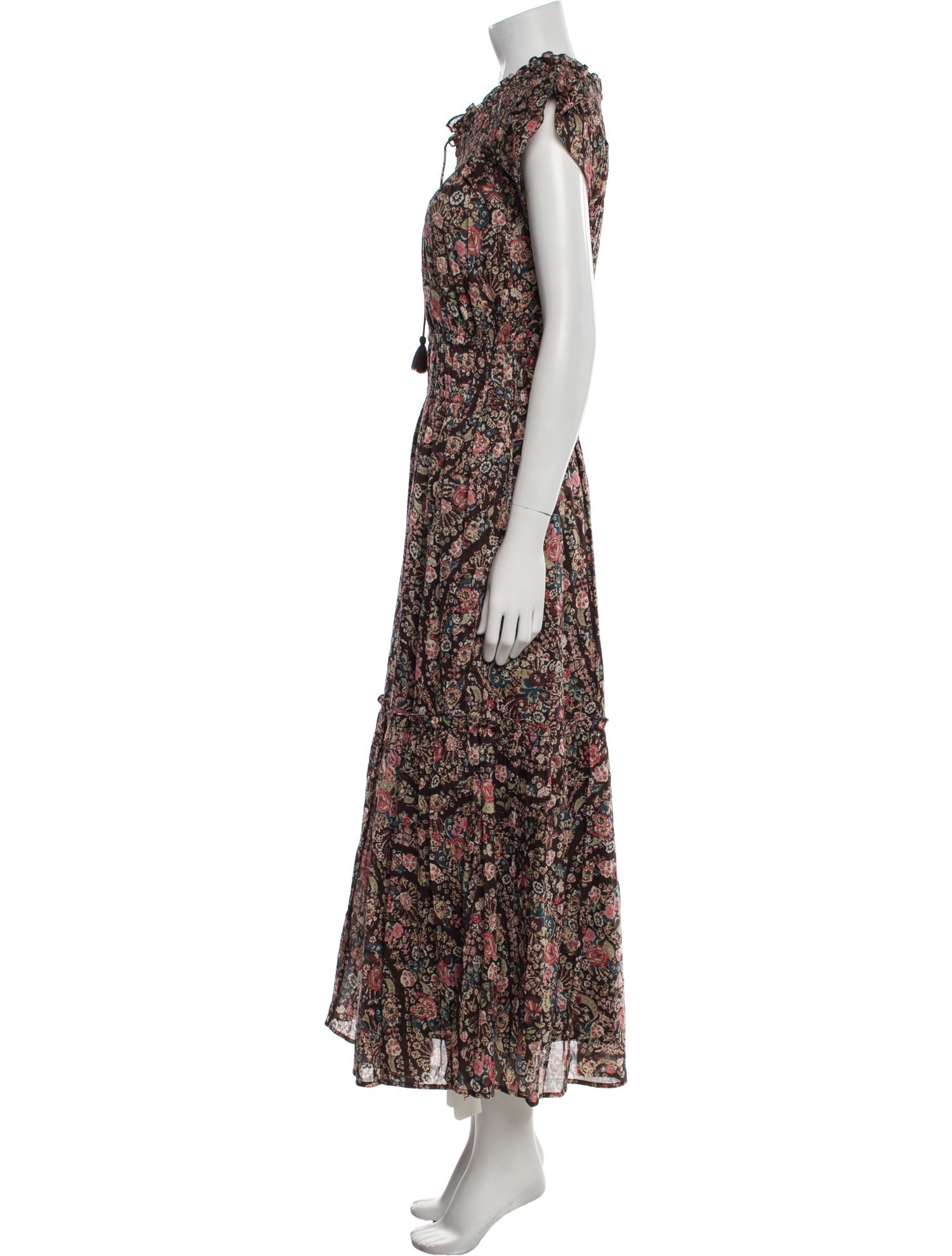 Cleobella Floral Print Long Dress