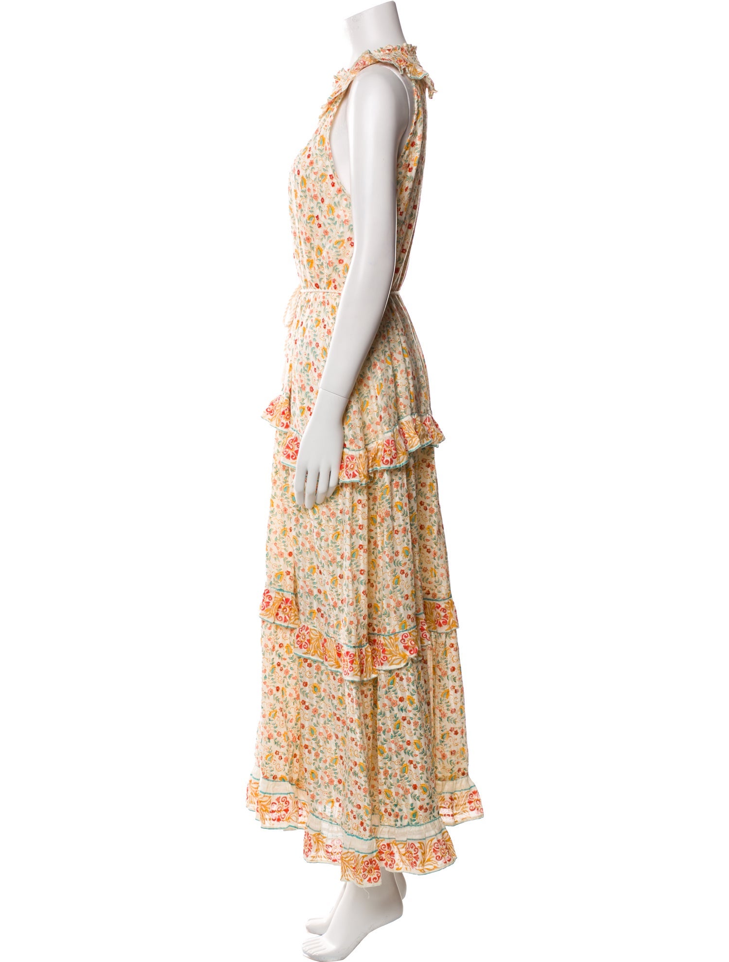 Cleobella Floral Print Long Dress