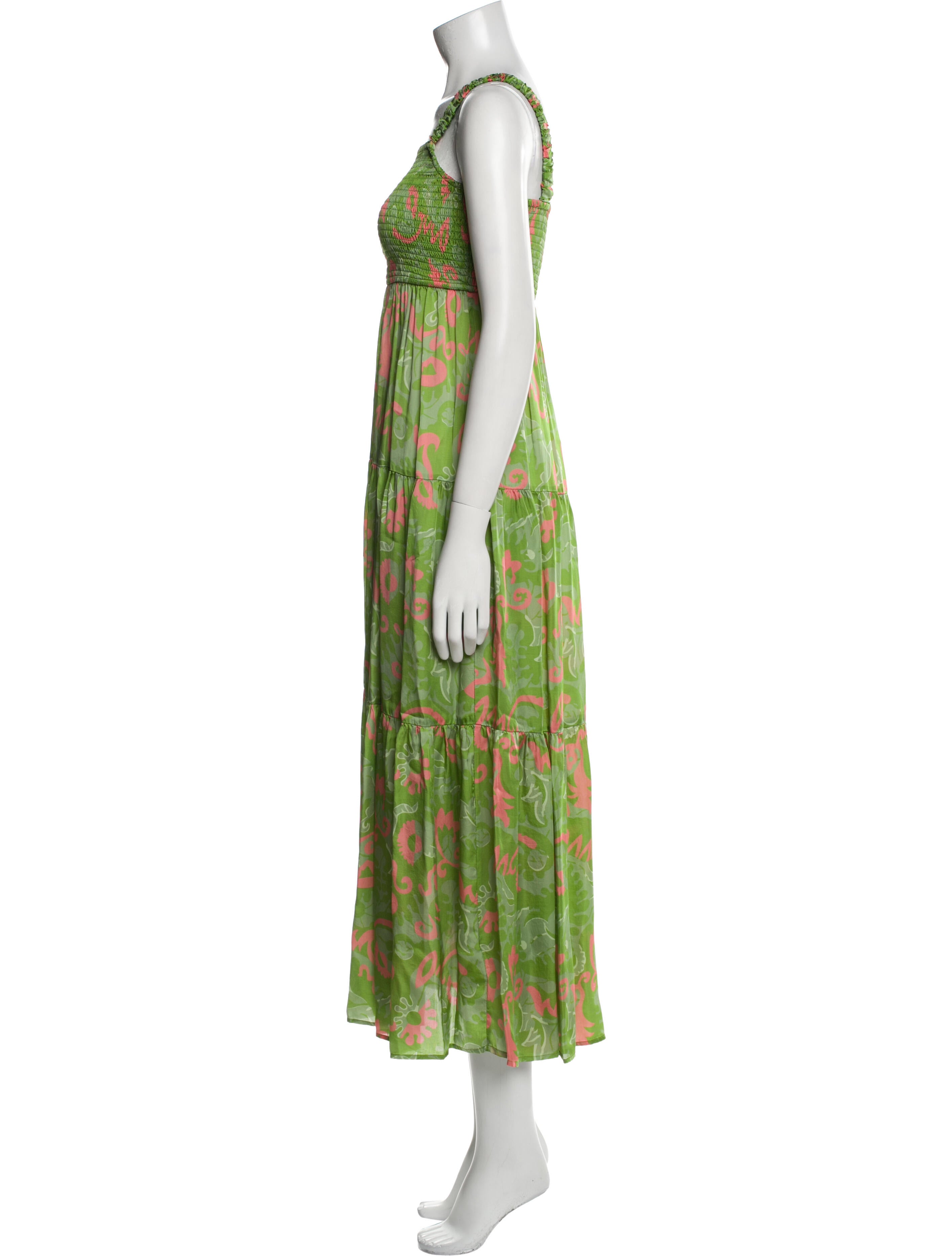 Cleobella Floral Print Long Dress