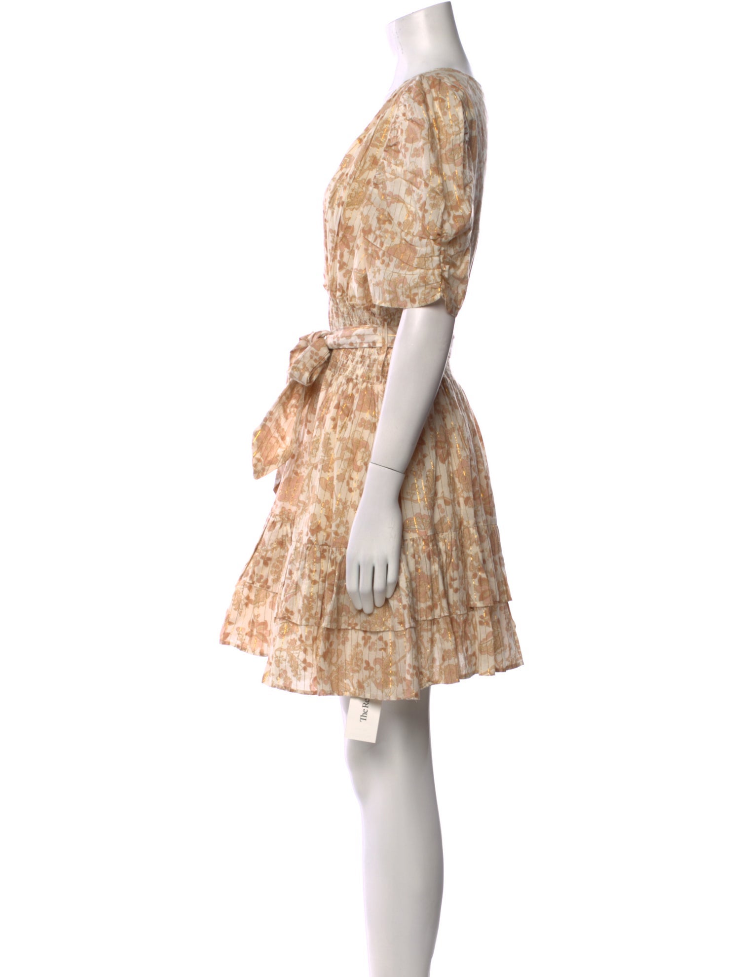 Cleobella Floral Print Mini Dress