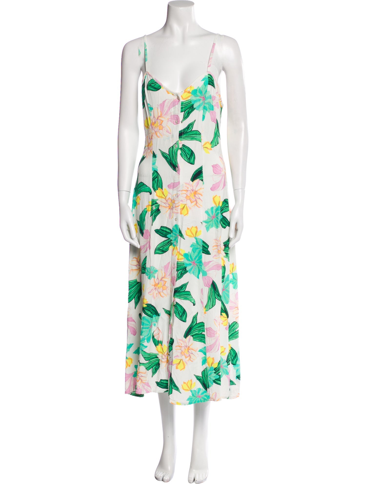 Cleobella Floral Print Long Dress