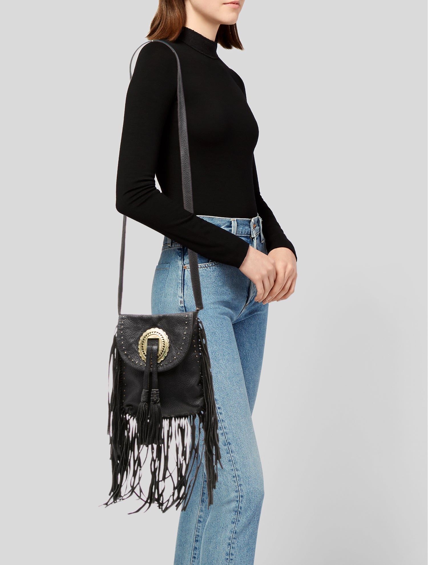 Cleobella Leather Crossbody Bag