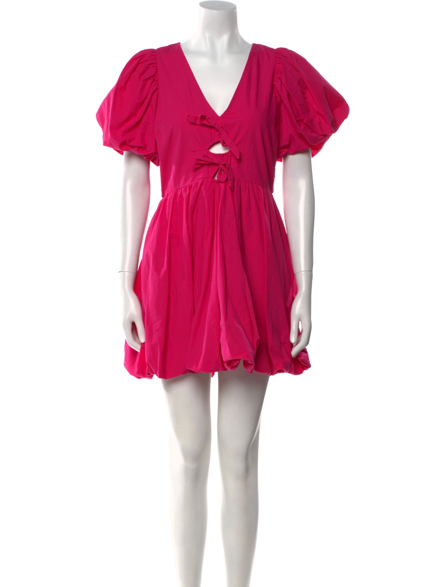 Cleobella V-Neck Mini Dress