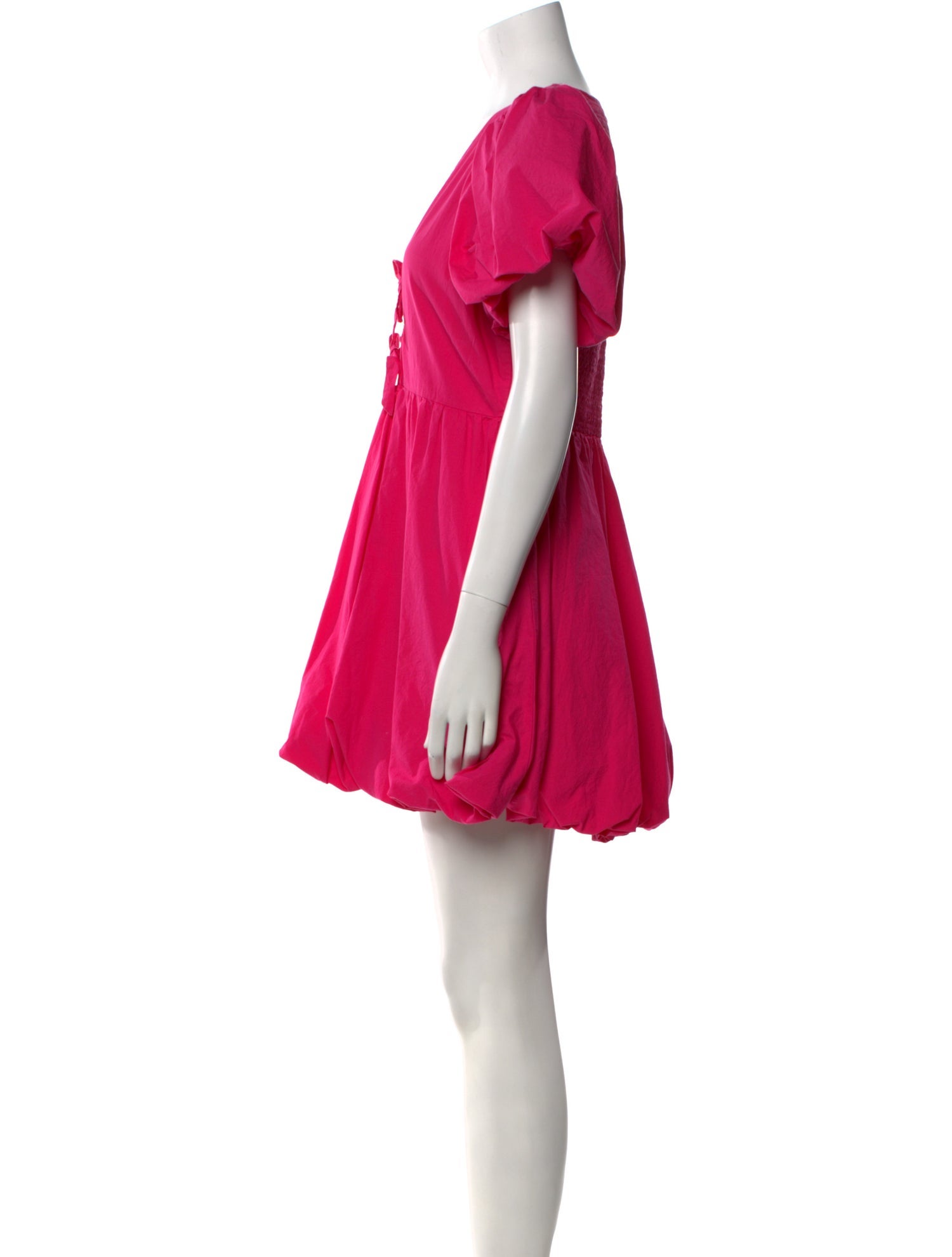 Cleobella V-Neck Mini Dress