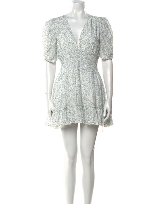 Cleobella Floral Print Mini Dress