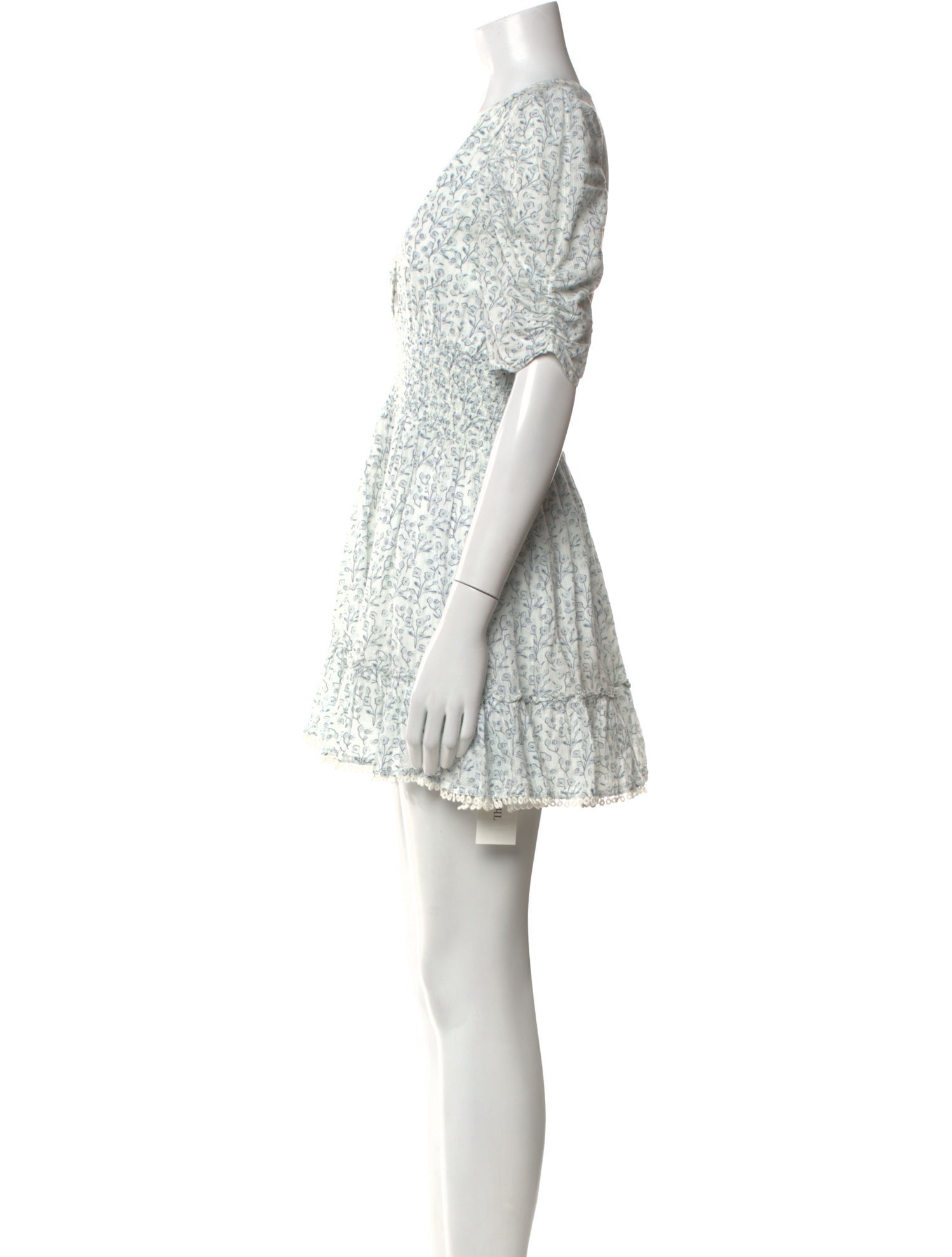 Cleobella Floral Print Mini Dress