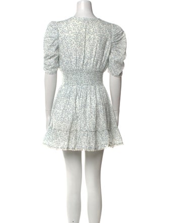 Cleobella Floral Print Mini Dress