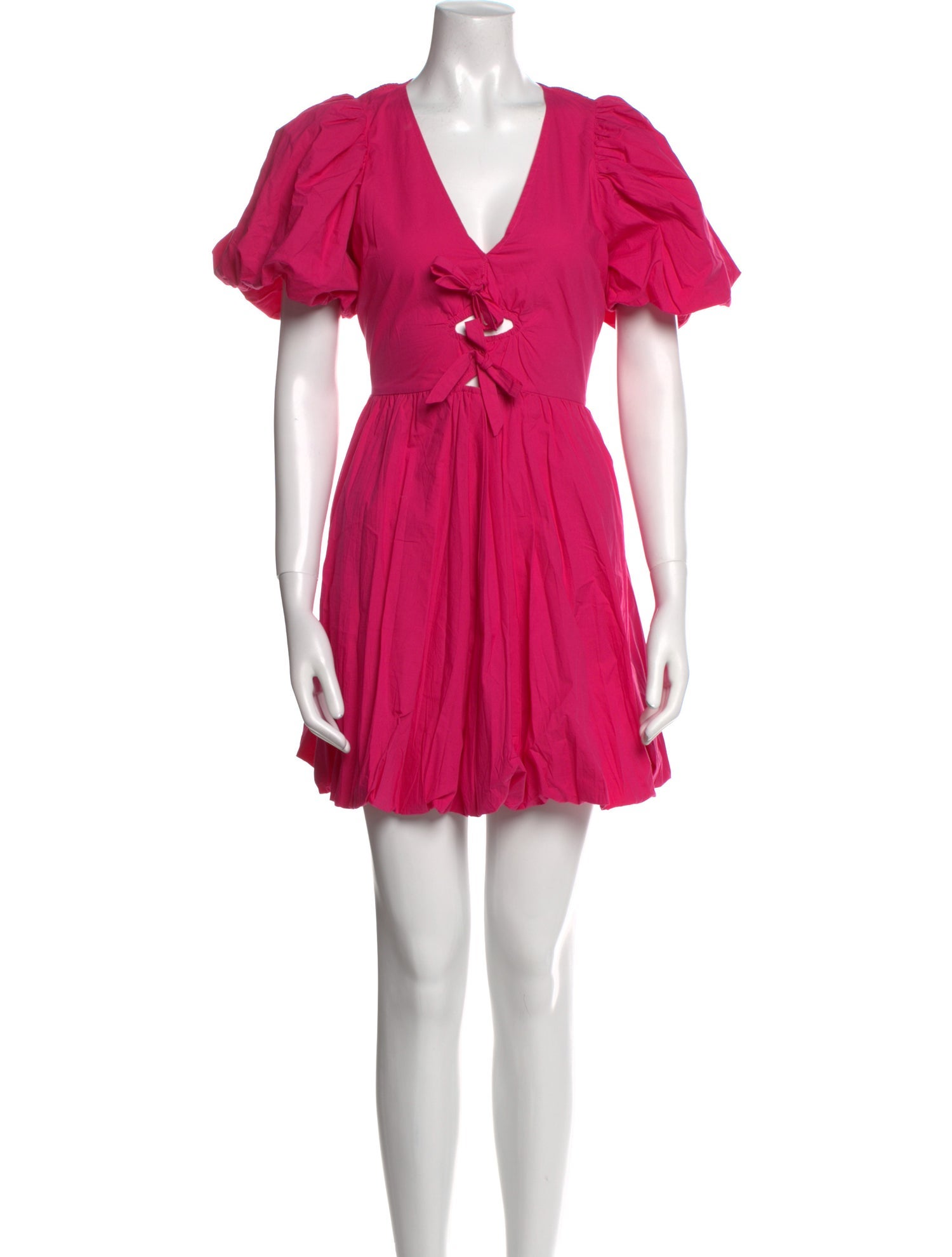 Cleobella V-Neck Mini Dress