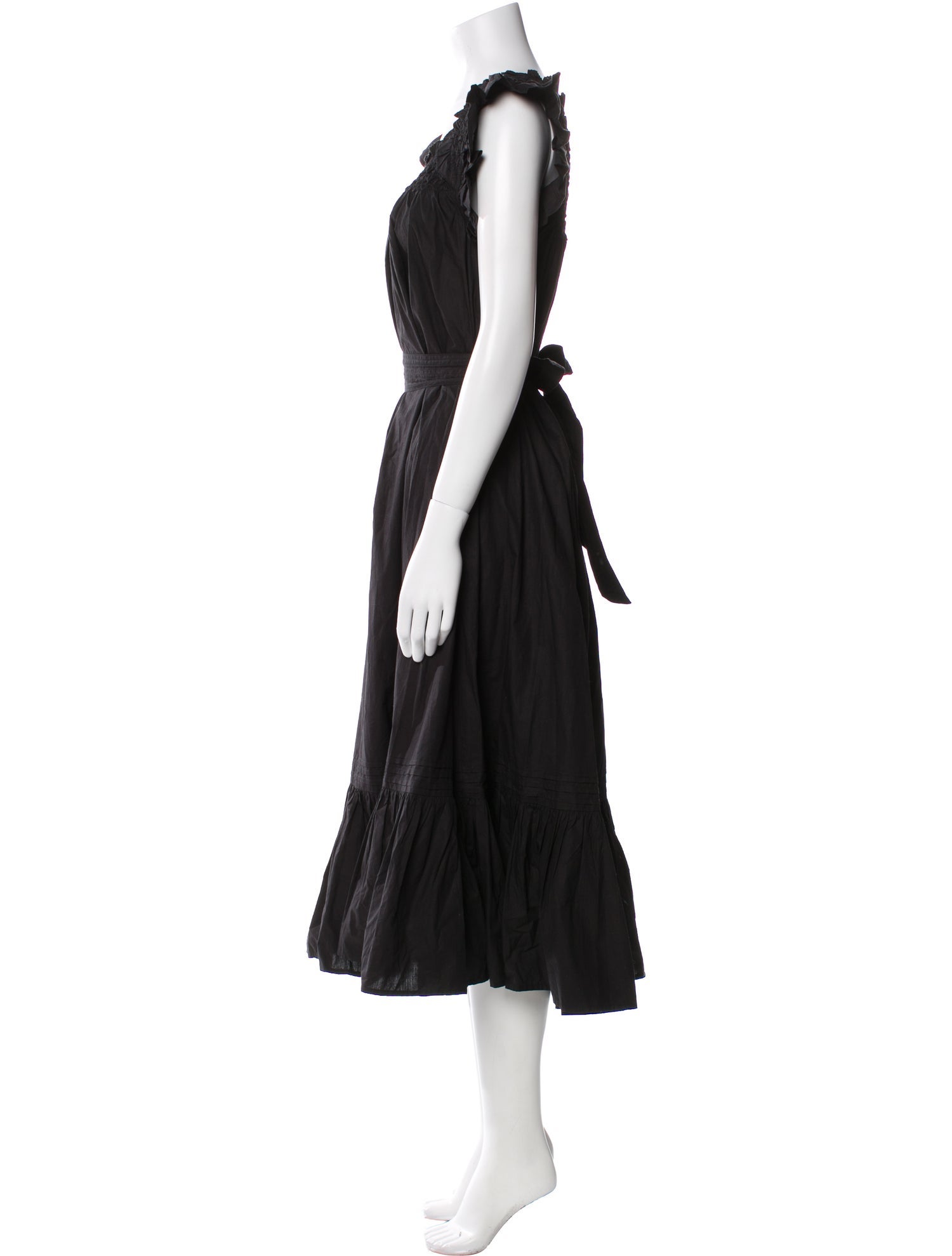 Cleobella Square Neckline Midi Length Dress