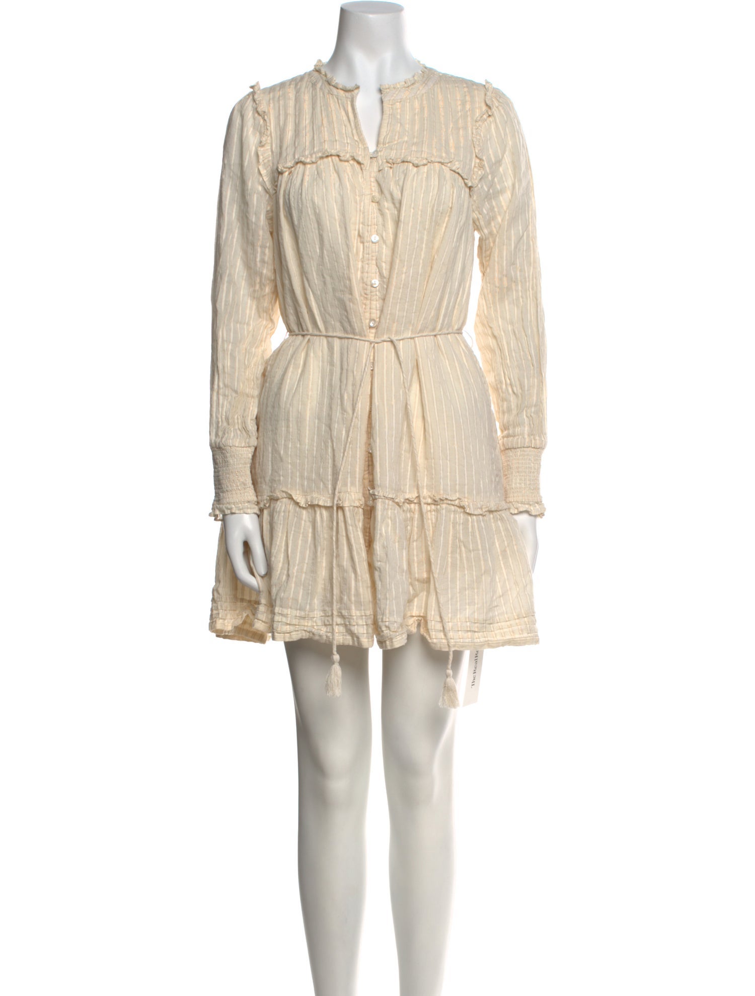 Cleobella V-Neck Mini Dress