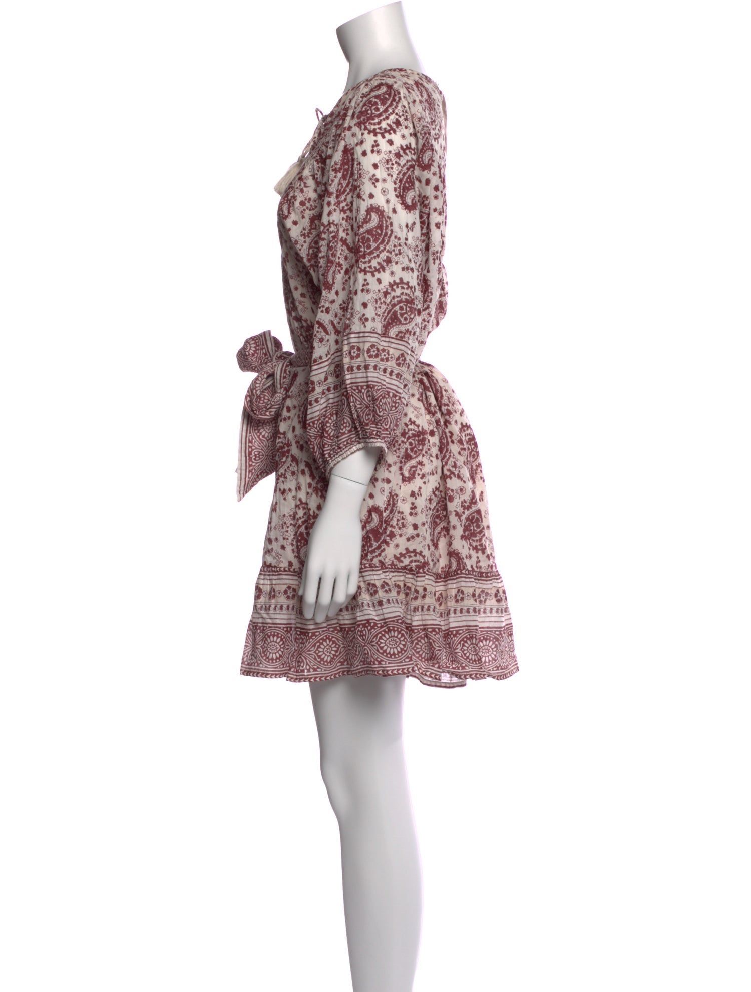 Cleobella Paisley Print Mini Dress