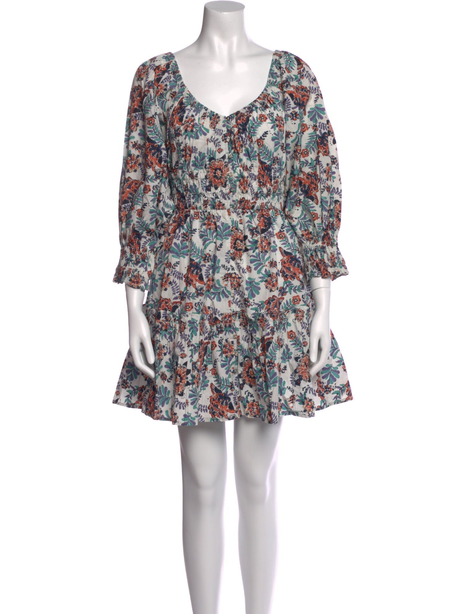 Cleobella Floral Print Mini Dress w/ Tags