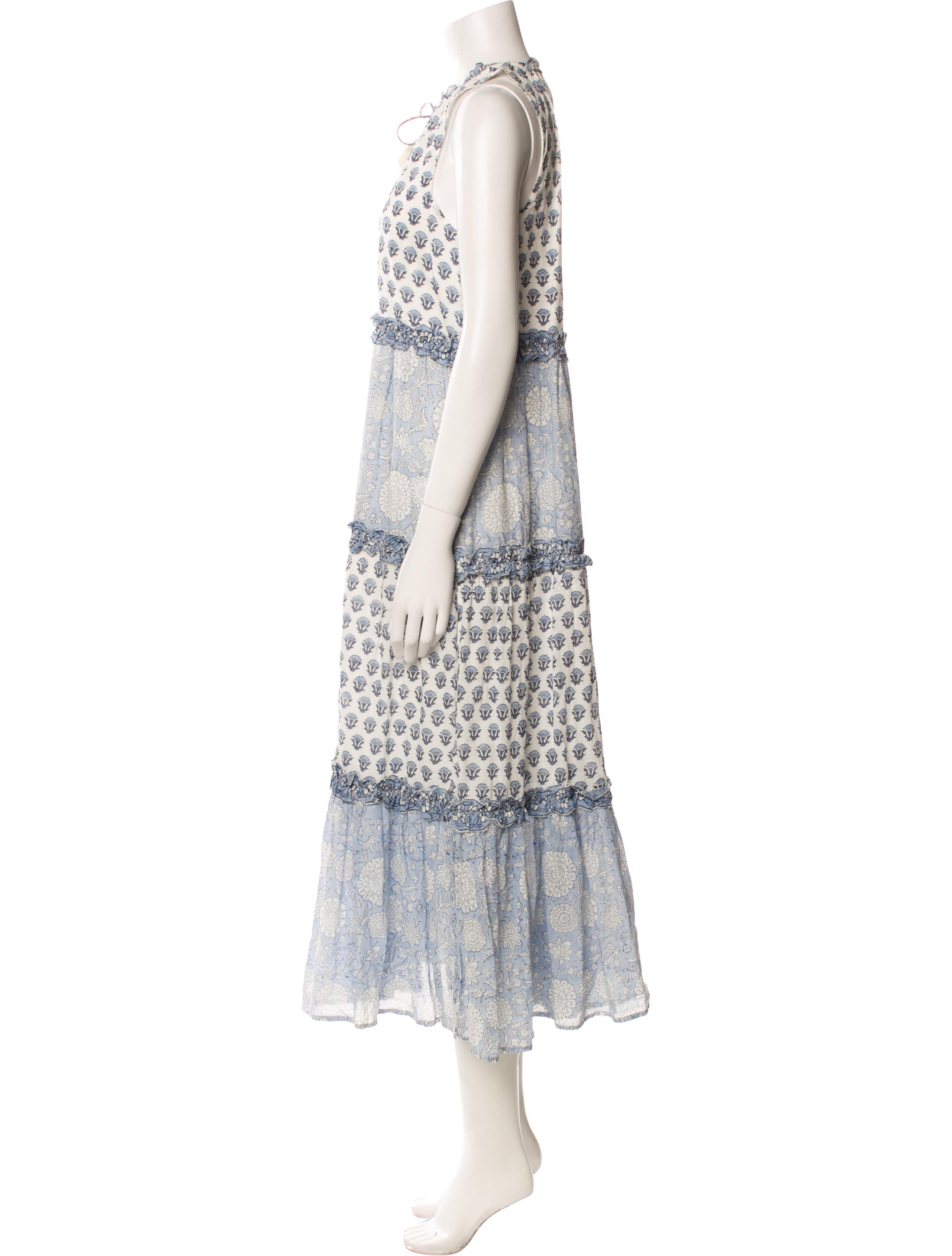 Cleobella Floral Print Long Dress