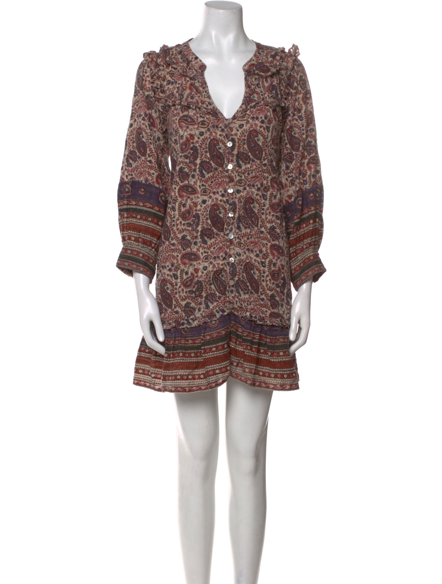 Cleobella Printed Mini Dress