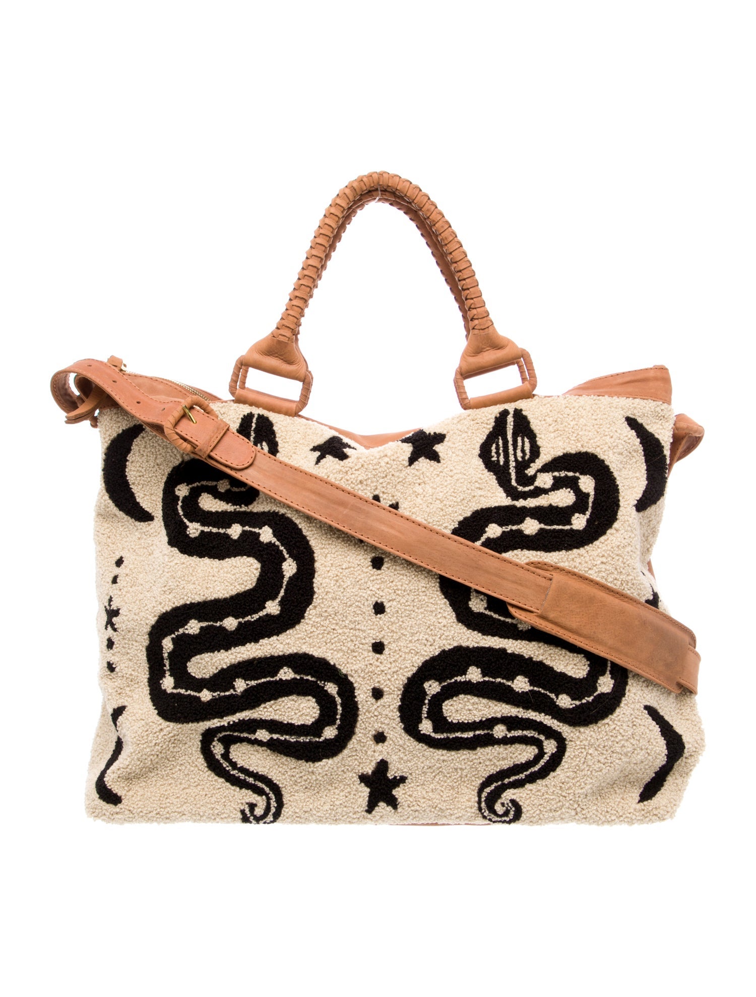 Cleobella Leather Messenger Bag