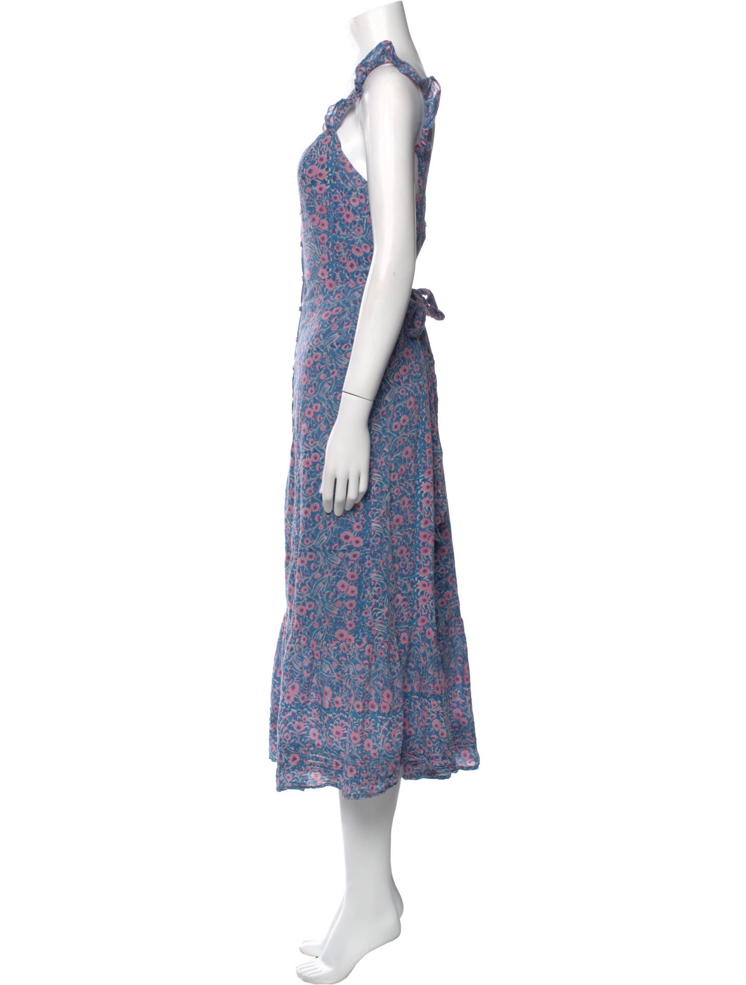 Cleobella Floral Print Long Dress