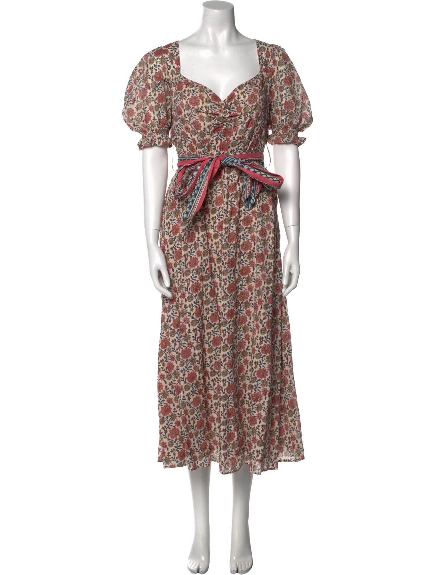 Cleobella Floral Print Long Dress