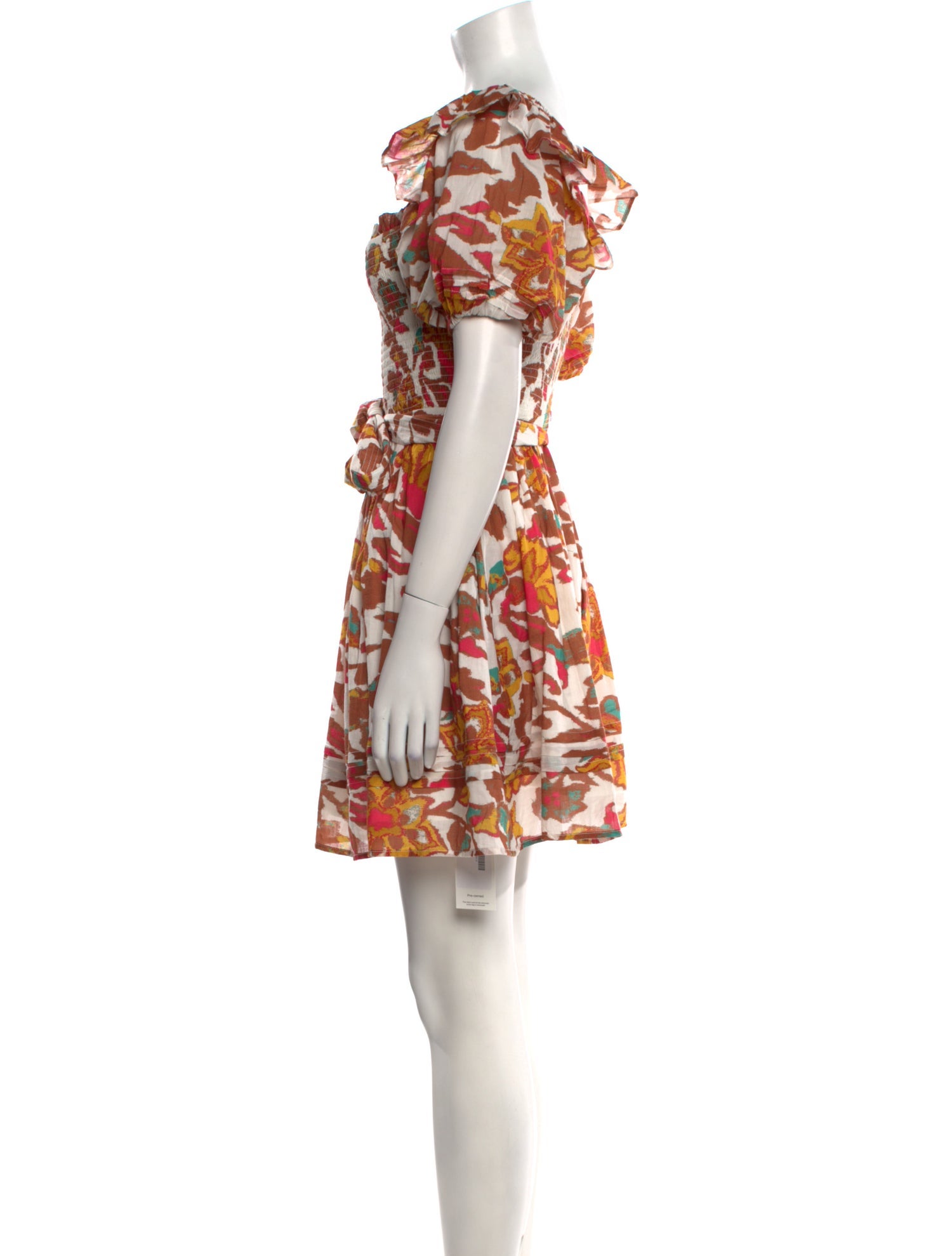 Cleobella Floral Print Mini Dress