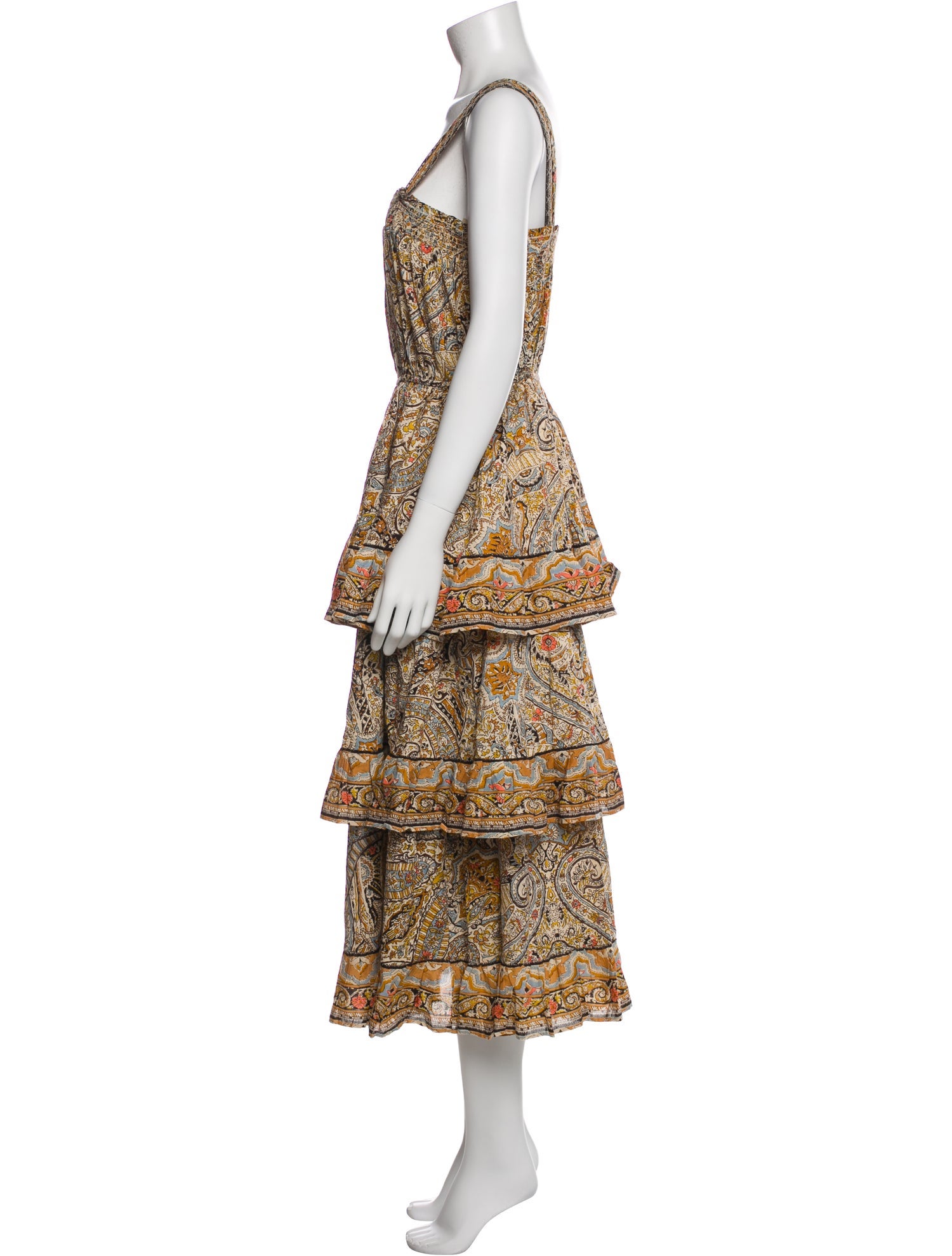 Cleobella Paisley Print Long Dress w/ Tags