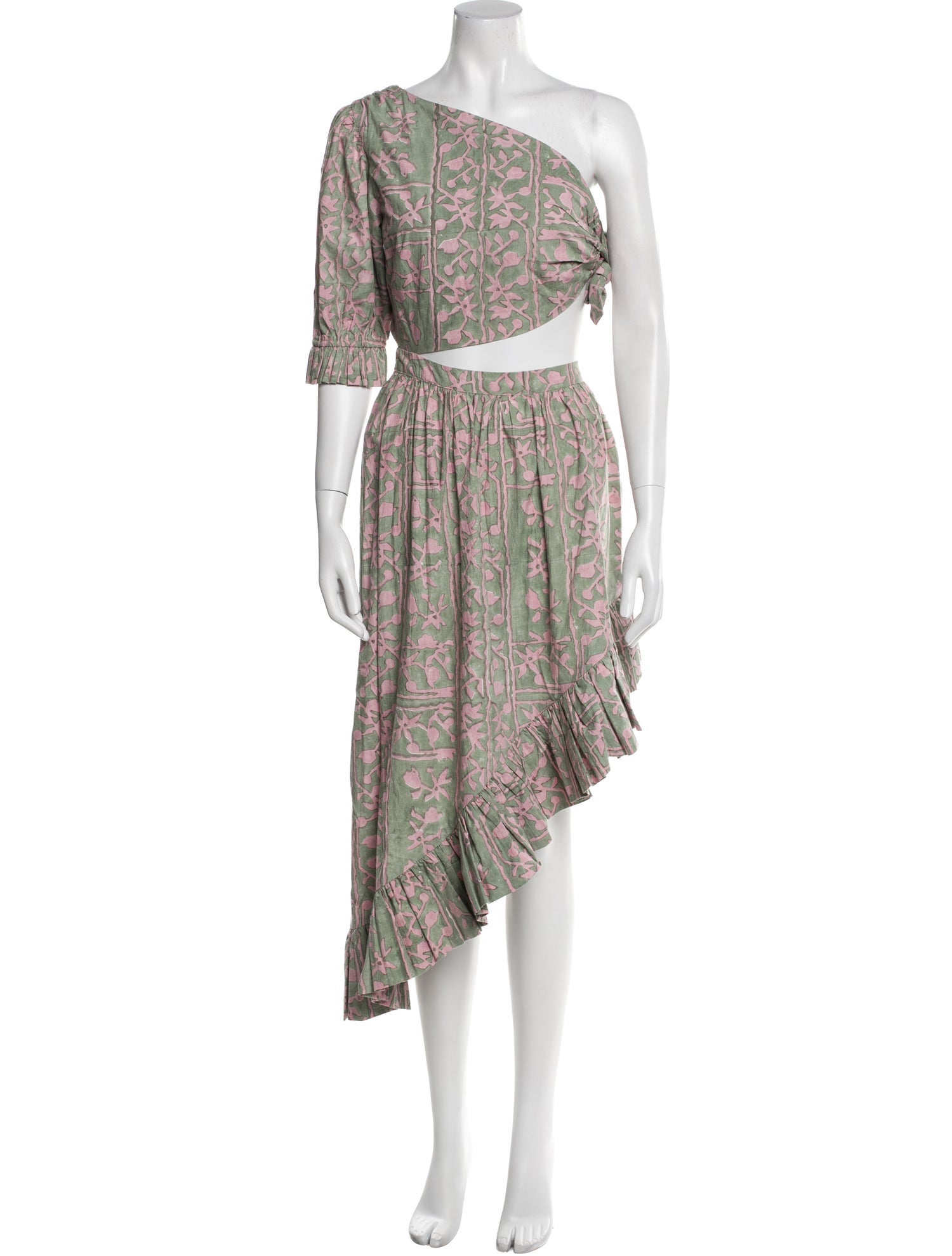 Cleobella Floral Print Long Dress w/ Tags