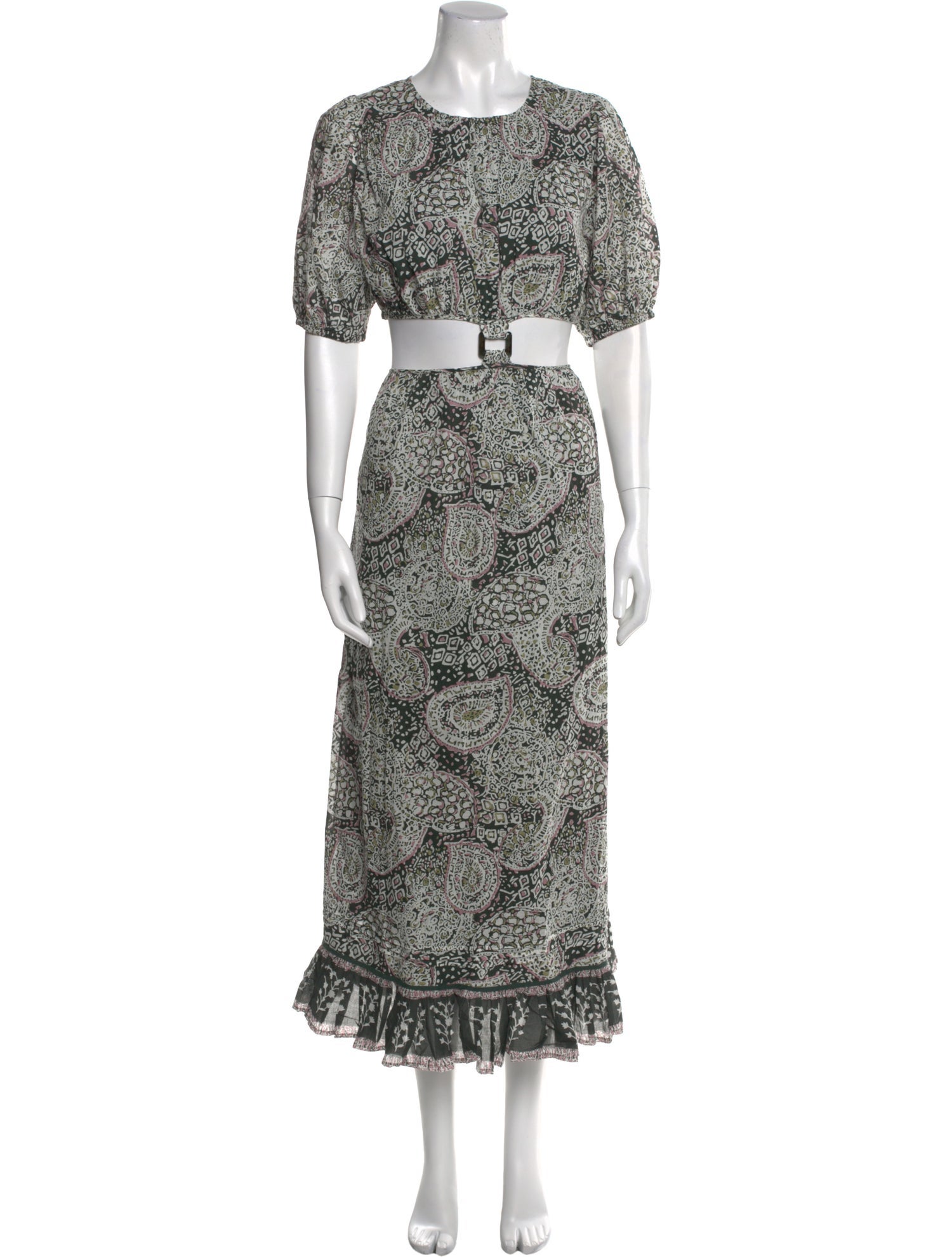 Cleobella Paisley Print Long Dress